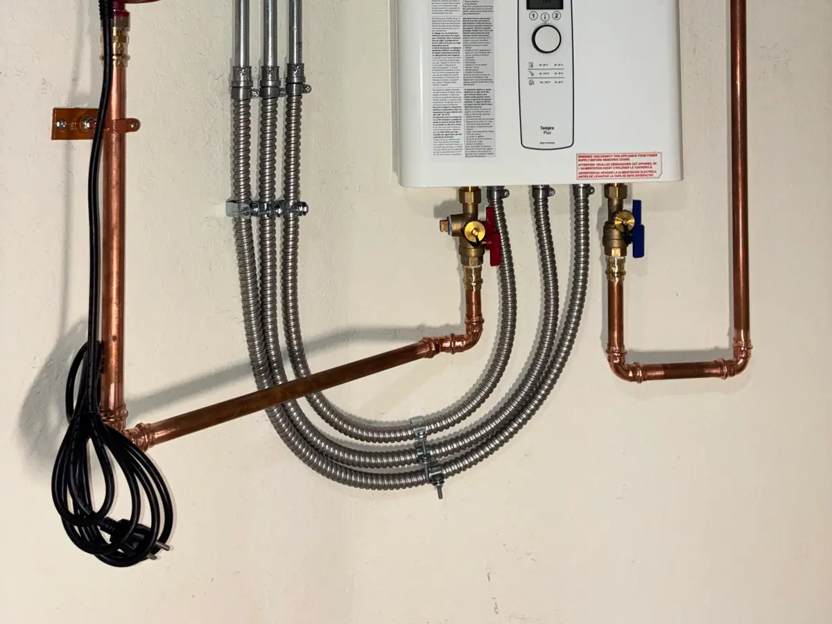 Hafke Plumbing — Tankless Install